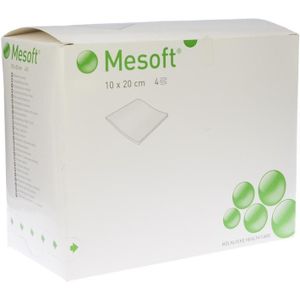 Mesoft S kompressen niet-steriel 10x20cm (30g/m²) 100 stuks