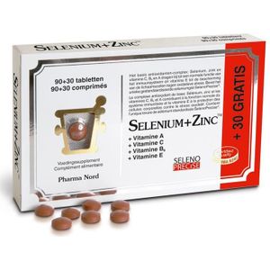 Pharma Nord Selenium+Zinc promo Tabletten 90+30 stuks