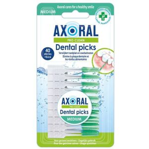 Axoral Pro-clean Dentalpicks M 40 stuks