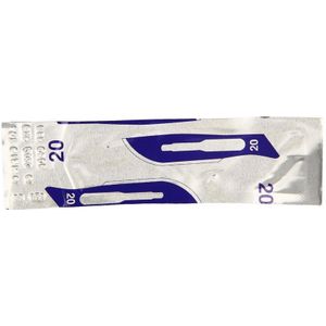 Bistouri mesje steriel nr 20 1 stuks