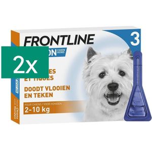 Frontline Spot-on Hond S 2-10kg Pipet 6x0,67ml