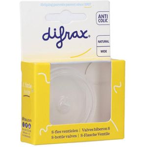 Difrax ventiel S-fles 1 stuks