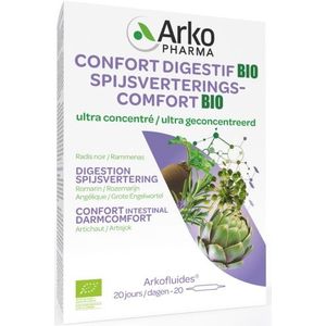 Arkofluide bio spijsverteringscomfort  Ampullen 20 stuks