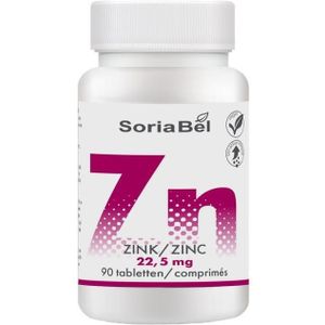 Soria Zink 22,5mg Tabletten 90 stuks