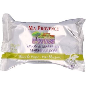 Ma Provence Marseillezeep met fleurs de vigne  Wastablet 100g