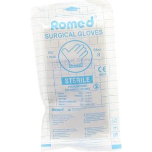 Romed Handschoen chirurg L 2 stuks