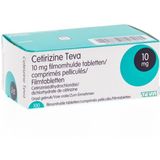 Cetirizine Teva 10mg Tabletten 100 stuks