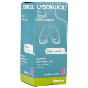 Lysomucil 4% NF Siroop 200ml