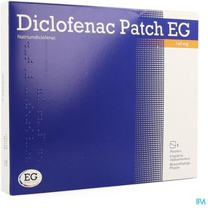 Diclofenac Patch EG 140mg Patch 5 stuks