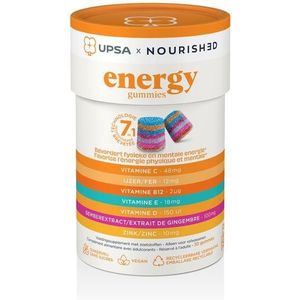 Upsa Nourished Energy gummies Gommen 30 stuks