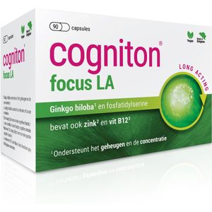 Cogniton Focus LA Geheugen & concentratie NF Capsules 90 stuks