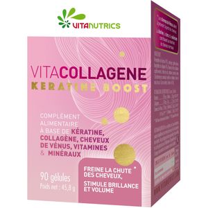 Vitanutrics VitaCollagene keratine boost Capsules 90 stuks