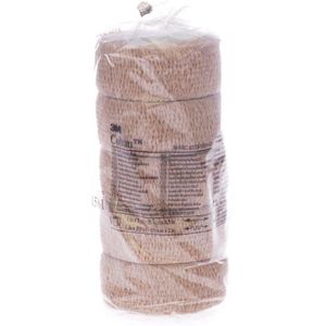 Coban beige 2,5cmx4,5m 5 stuks