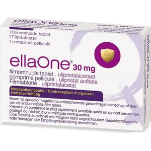 EllaOne 30mg NF Omhulde tabletten 1 stuks