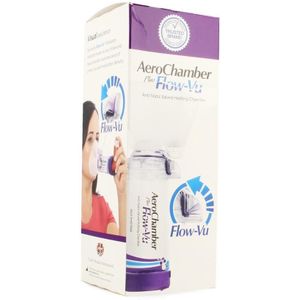Aerochamber Plus Flow-Vu volwassenen met masker S 1 stuks