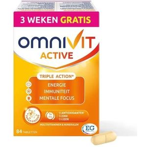 Omnivit Active Promo Tabletten 84 stuks