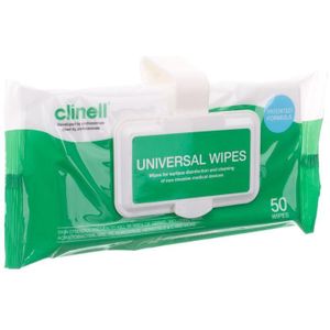 Clinell Universele Wipes Doekjes 50 stuks