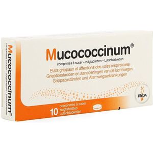 Unda Mucococcinum 200K Zuigtabletten 10 stuks