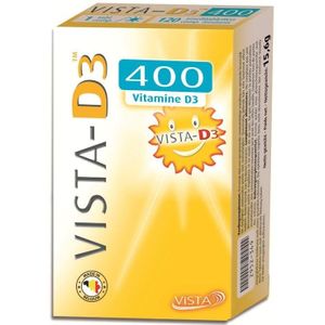 Vista D3 400  Smelttabletten 120 stuks