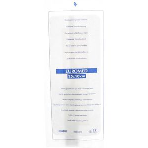 Euromed wondverband 10x25cm 1 stuks