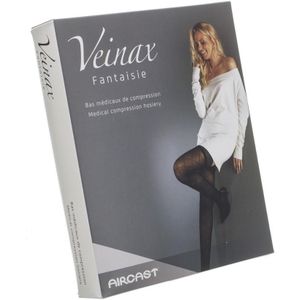 Veinax Panty Grote Diamant Zwart Klasse 2 Maat 4 1 stuks