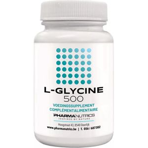 Pharmanutrics L-Glycine 500 Capsules 60 stuks