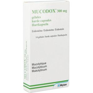 Mucodox 300mg Capsules 14 stuks