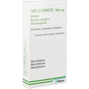 Mucodox 300mg Capsules 14 stuks