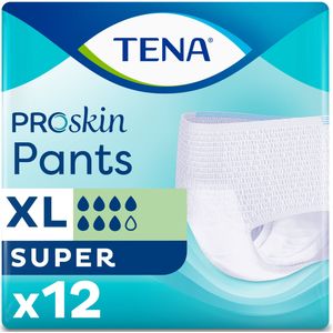 Tena - Proskin Pants Super - Incontinentiebroekje - 12 stuks - XL