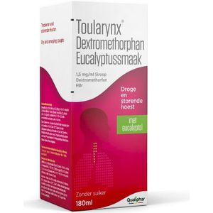 Toularynx Dextromethorphan Eucalyptus Droge Hoest Siroop 180ml