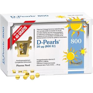 Pharma Nord D-pearls 800 Promo Softgel 160+40 stuks