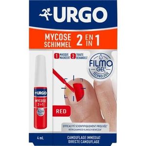 Urgo Mycose 2 in 1 filmogel rood Gel 4ml