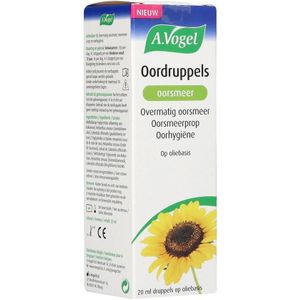 A.Vogel - Oordruppels - Oorsmeer Druppels - 20ml