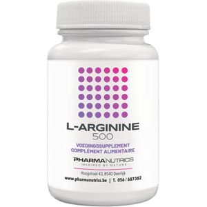 Pharmanutrics L-Arginine 500 Capsules 120 stuks