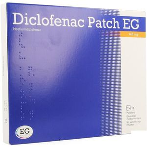 Diclofenac Patch EG 140mg Patch 10 stuks