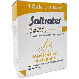 Saltrates Relaxerend voetbadzout Zakjes 10x20g
