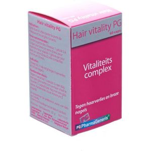 PharmaGenerix Hair Vitality Capsules 60 stuks
