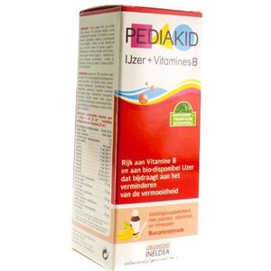 Pediakid Ijzer + vitamines B Drinkbare oplossing 125ml