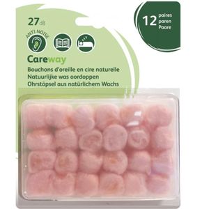 Careway oordoppen was 24 stuks