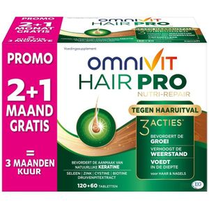 Omnivit Haar Nutri Repair Tabletten 180 stuks