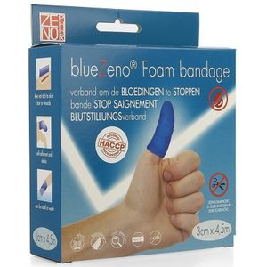 BlueZeno Foam bandage 3cmx4,5m 1 stuks