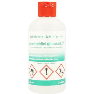 Chlorhexidini Gluconaat Alcohol 2% Oplossing 250ml