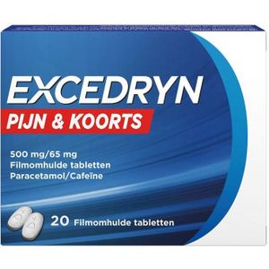 Excedryn Pijn & Koorts Tabletten 20 stuks