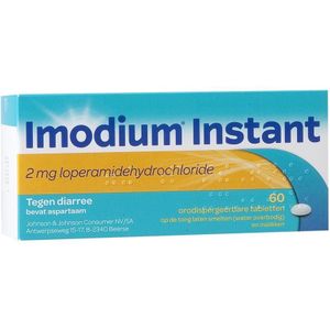 Imodium Instant Smelttabletten 60 stuks