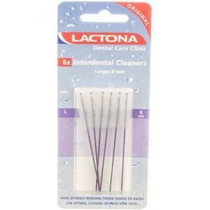 Lactona Interdental Cleaners L 8mm 6 stuks