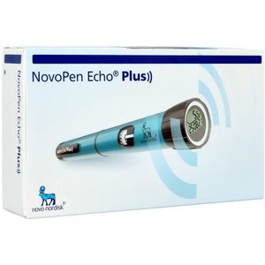 Novopen Echo Plus blauwe injectiepen 1 stuks