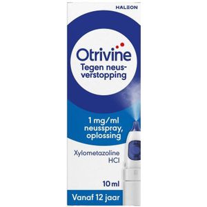 Otrivine Tegen neusverstopping 0,1% Neusspray 10ml