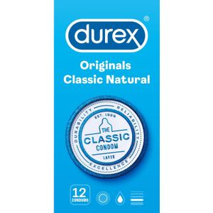 Durex Classic natural condooms 12  stuks