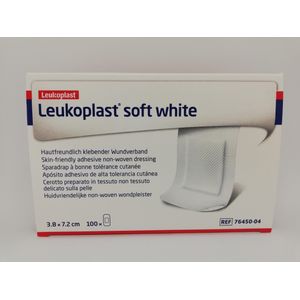 Leukoplast Soft wit 38x72mm 100 stuks