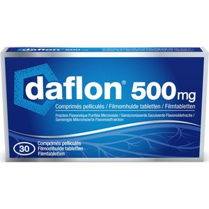 Daflon 500mg Tabletten 30 stuks